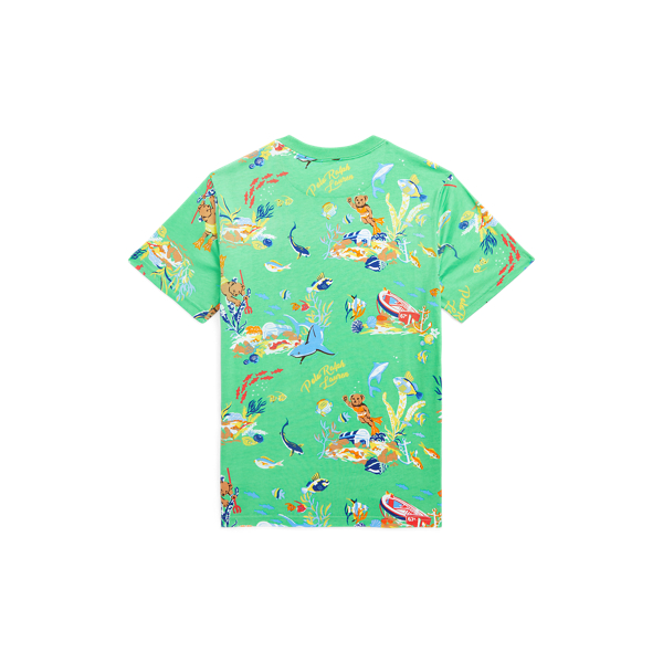 Baumwoll-T-Shirt mit Polo Bear Boys 6-14 Years in Klassisch-Irisch Bearw. 2