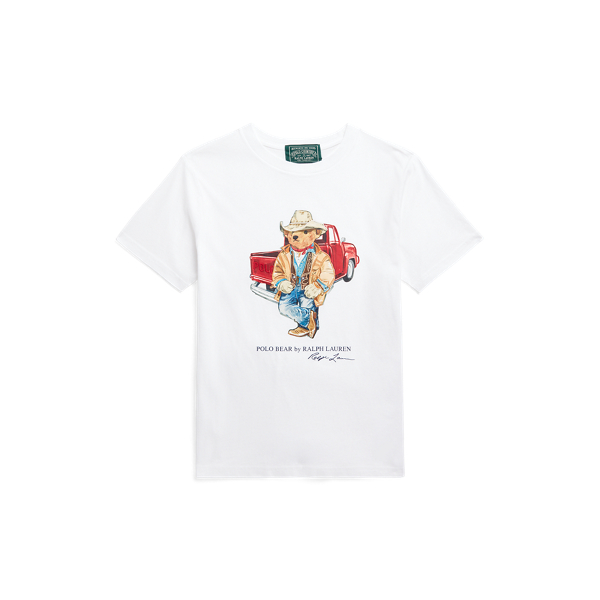 Classic Oxford Polo Bear Cotton Jersey T-Shirt Boys 6-14 Years 1