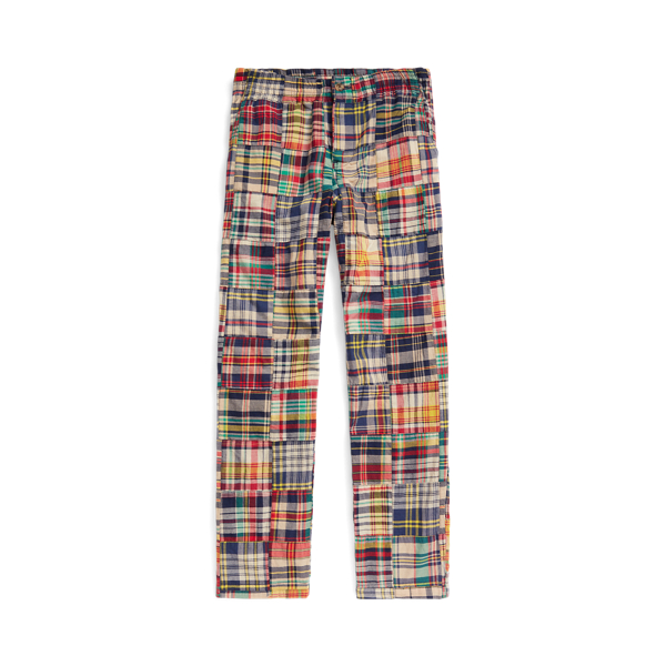 パンツ POLO Ralph Lauren madras check trousers Polo Prepster Patchwork Madras Pant
