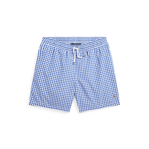 Cruise Royal Gingham Traveler Swim Trunk Boys 8-20 for back to school 1