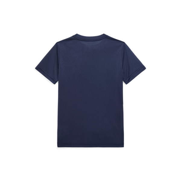 Refined Navy Logo Performance Jersey Tee Boys 2-7 2