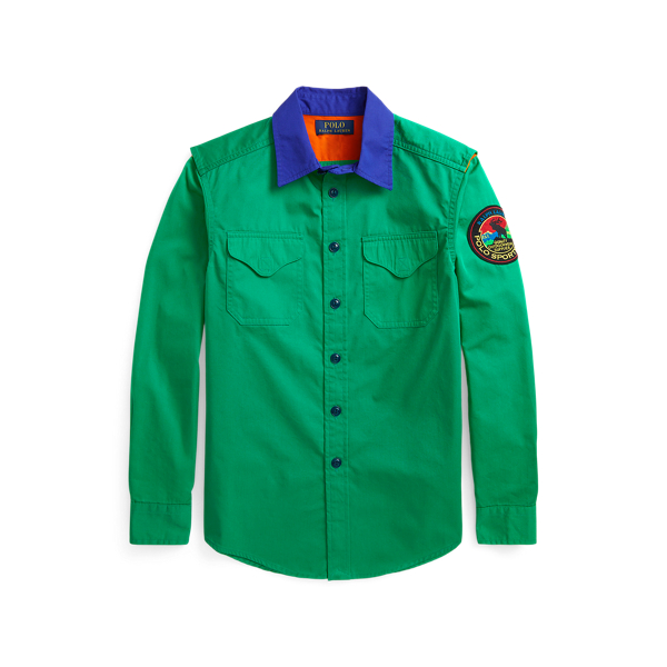 Twill Hiking Shirt Boys 6-14 Years 1
