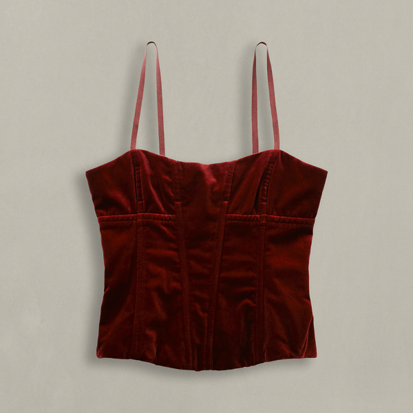 c. 1995 Velvet Camisole - Size 8