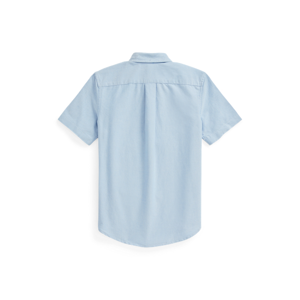 Cotton Oxford Short-Sleeve Shirt