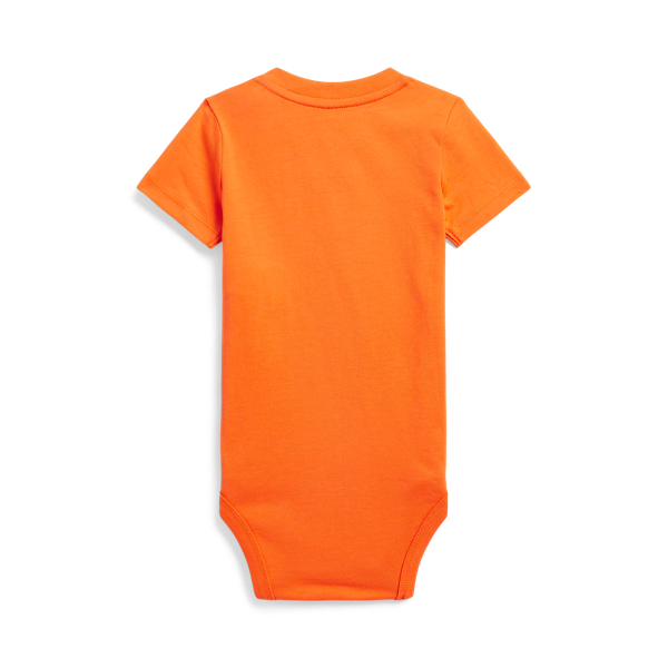Lifeboat Orange Polo Bear Cotton Jersey Bodysuit Baby Boy 2