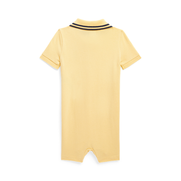 Sommerstrampler mit Polo Bear Baby Boy in Maisgelb multi 2