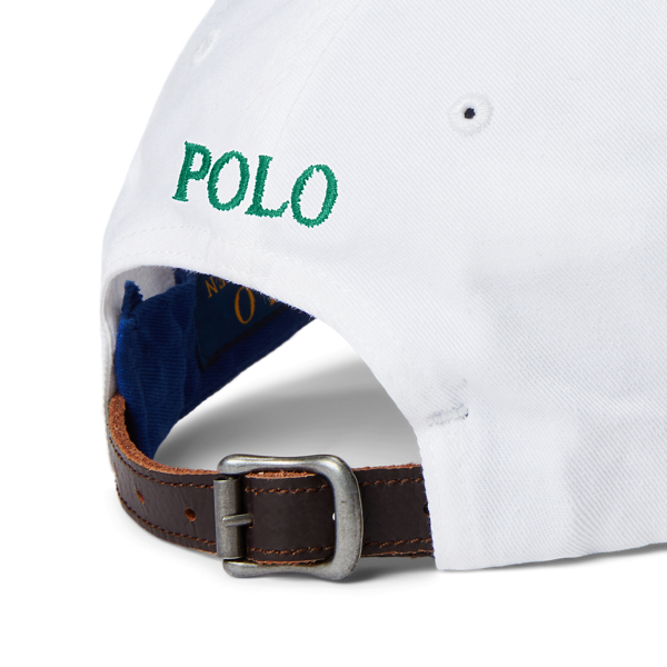 White/Heritage Royal Big Pony Chino Ball Cap Polo Ralph Lauren 3