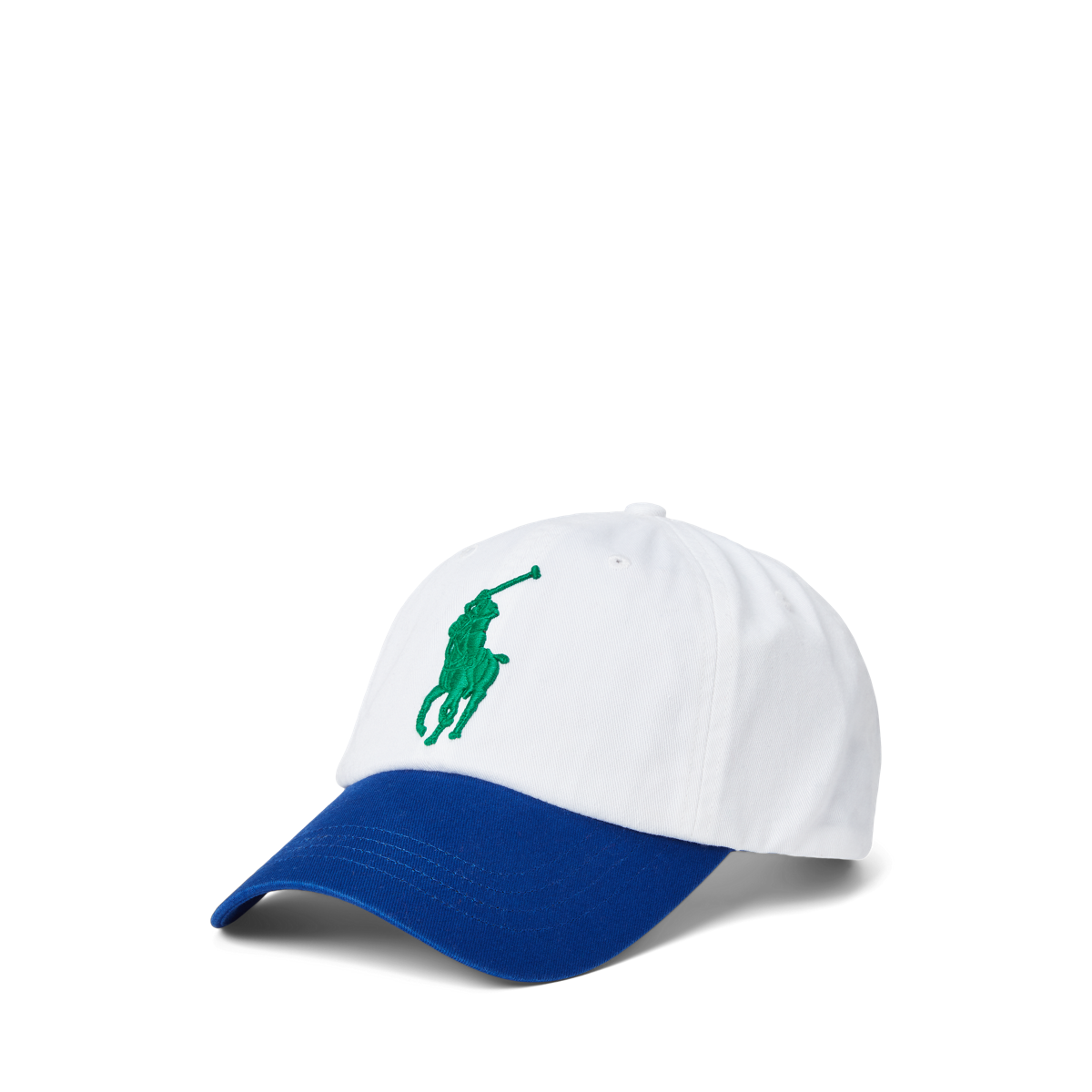 ☆POLO RALPH LAUREN☆ Big Pony Chino Baseball Cap White MAPO Big Pony Chino Ball Cap