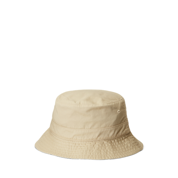 Plaid Reversible Twill & Madras Bucket Hat Polo Ralph Lauren 2