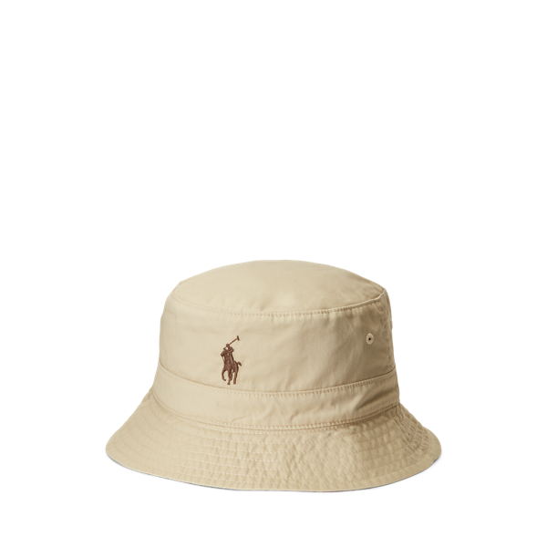 Reversible Twill Madras Bucket Hat Ralph Lauren