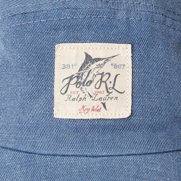 Old Royal Indigo Twill & Mesh Five-Panel Cap Polo Ralph Lauren 3