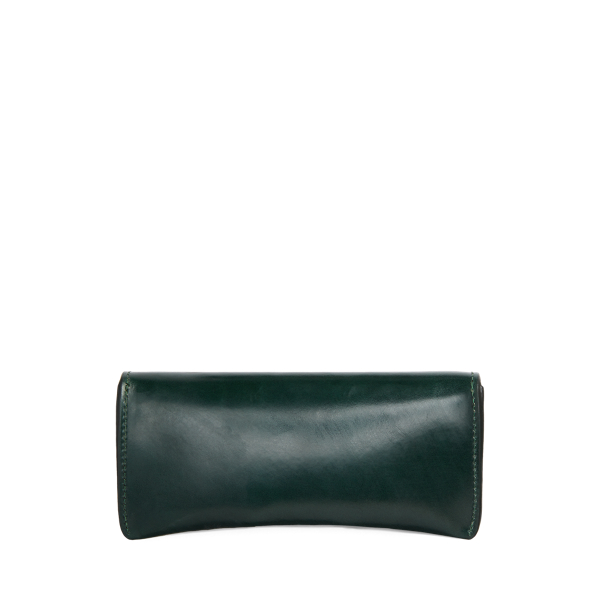 British Racing Green Bridle Leather Glasses Case Polo Ralph Lauren 2