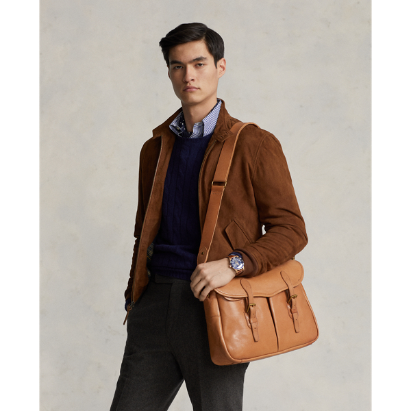 Heritage Leather Messenger Bag