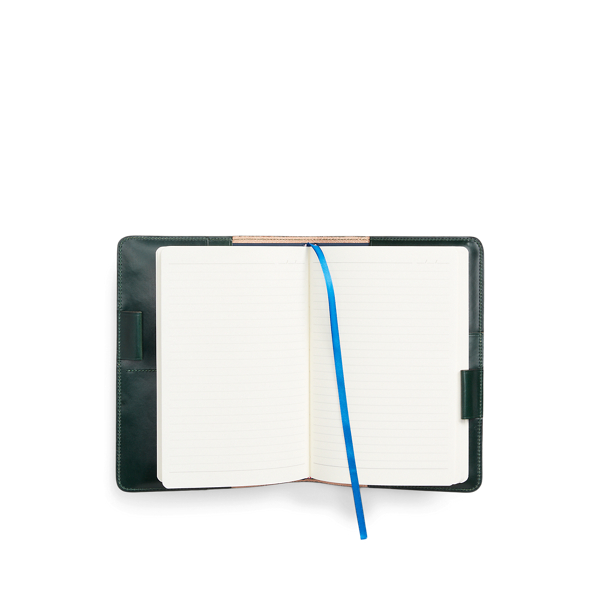 British Racing Green Bridle Leather Notebook Cover Polo Ralph Lauren 3