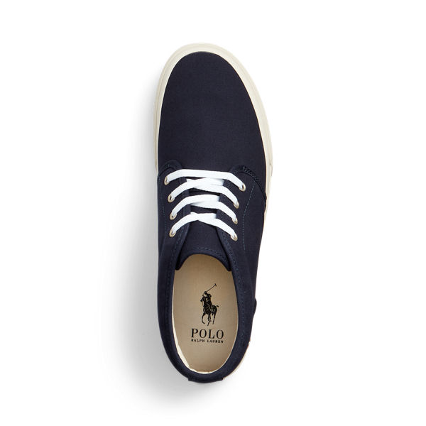 Hunter Navy Keaton Canvas Chukka Polo Ralph Lauren 4
