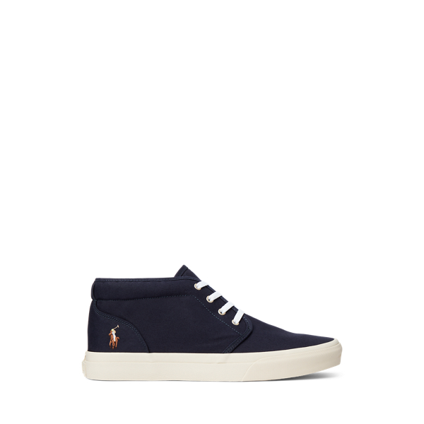 Hunter Navy Keaton Canvas Chukka Polo Ralph Lauren 1