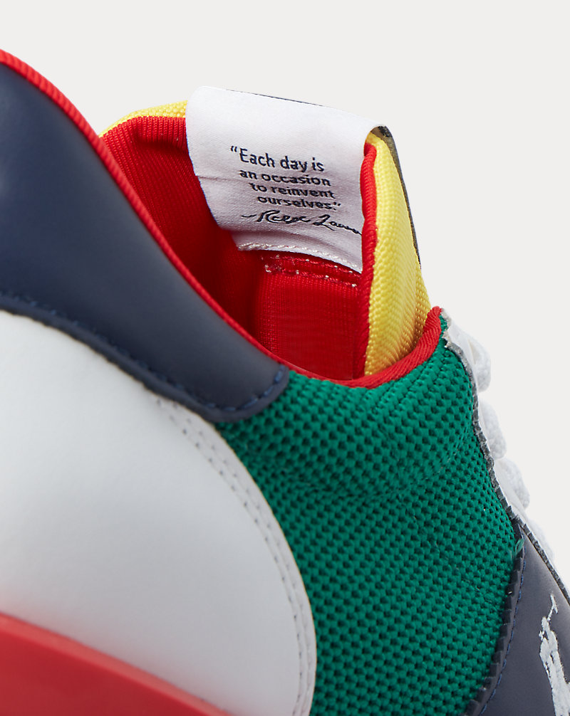 Train 89 Color-Blocked Sneaker | Ralph Lauren Train 89 Color-Blocked Sneaker | Ralph Lauren
