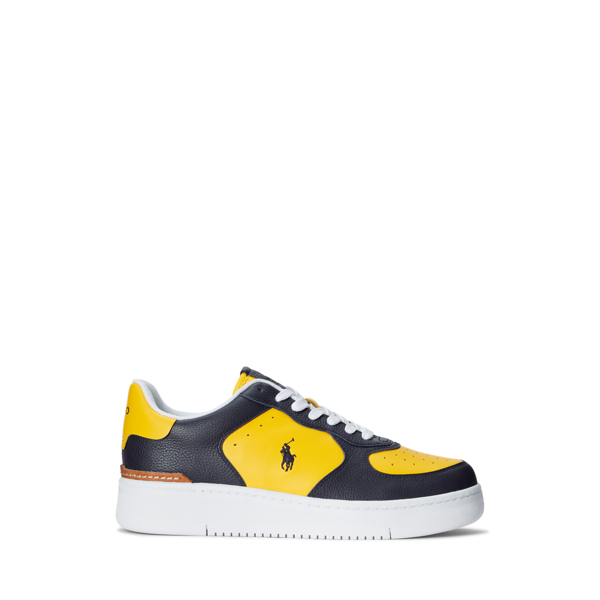 【Polo Ralph Lauren】★スニーカー★ Men's Masters Sneaker Mens Polo Ralph Lauren Masters Sport Sneakers In White/Royal