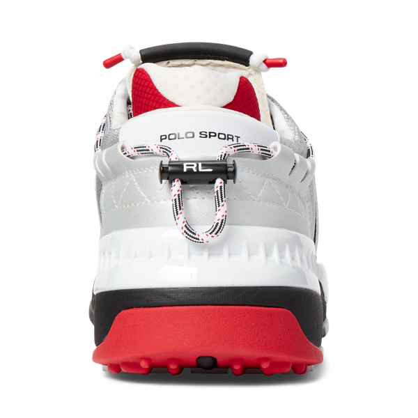 Silver/Red/Black PS200 Sneaker Polo Ralph Lauren 3