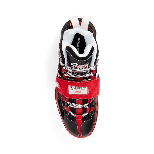 Black/Rl2000 Red PS100 High-Top Sneaker Polo Ralph Lauren 4
