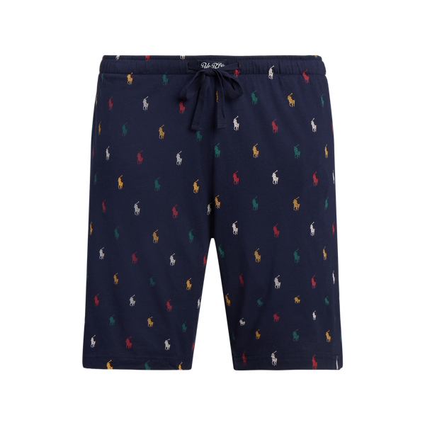Navy/Green/Red/Yellow Signature Pony Sleep Short Big & Tall 1