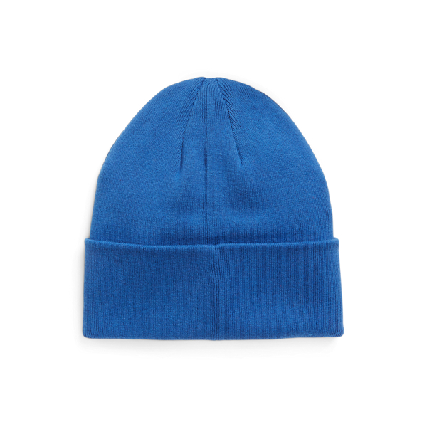 Heritage Royal Layered-Logo Cotton Beanie Polo Ralph Lauren 2