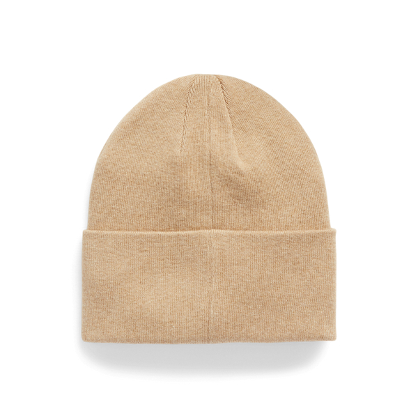 Classic Camel Polo Bear Cotton Beanie Polo Ralph Lauren 2