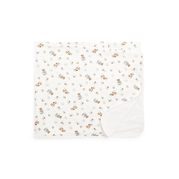 Couverture Polo Bear interlock de coton