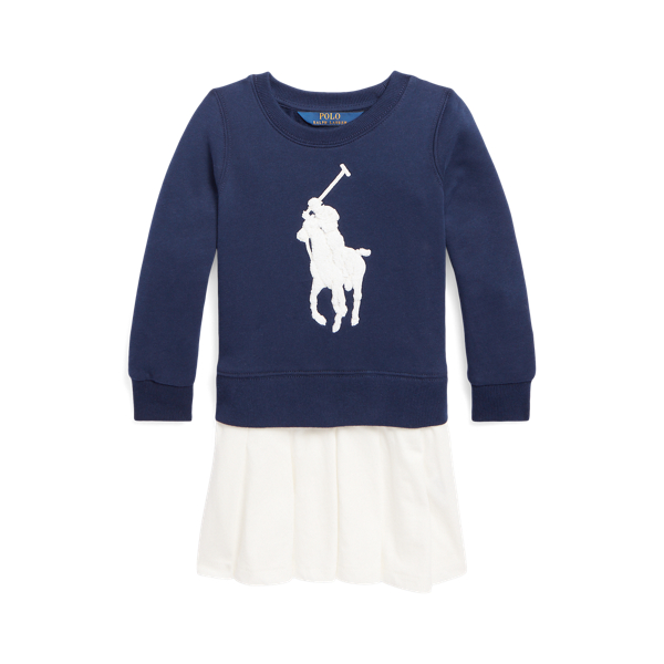 Vestido sweatshirt polar Big Pony