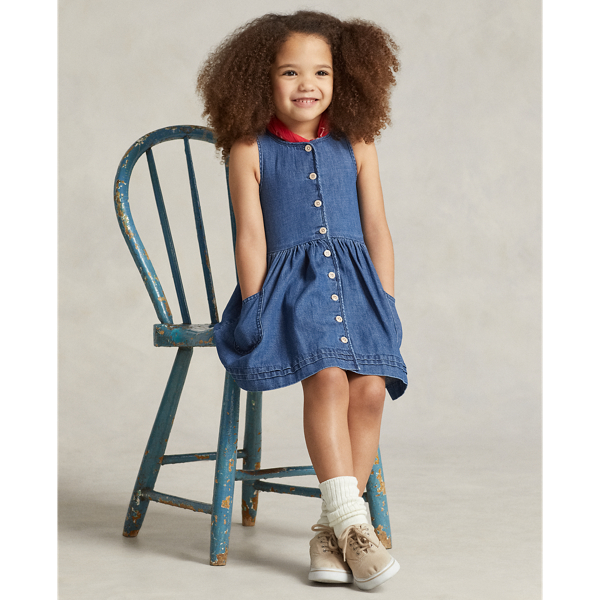 Cotton Denim Dress