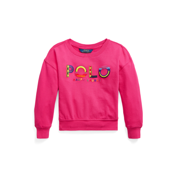 Logo Spa Terry Sweatshirt Girls 2-6x 1