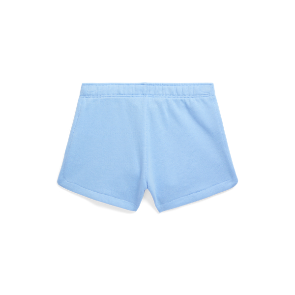 Baby Blue Big Pony Logo Terry Short Girls 2-6x 2