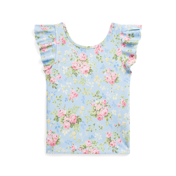 Floral Performance Jersey Top