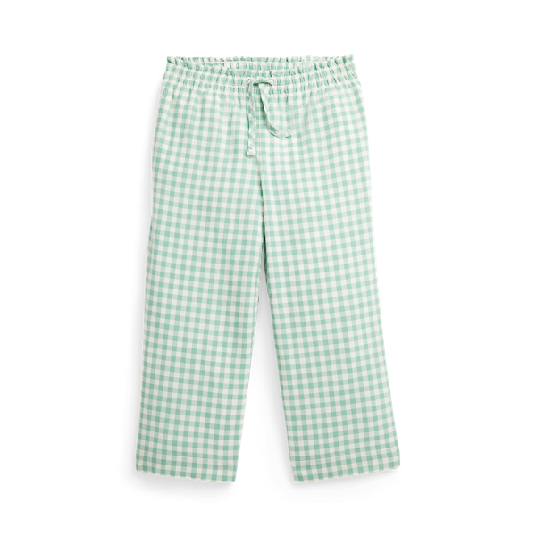 Pantalonas de Madrasta e algod&atilde;o guing&atilde;o