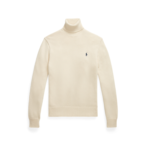 Rollkragenpullover aus Baumwolle