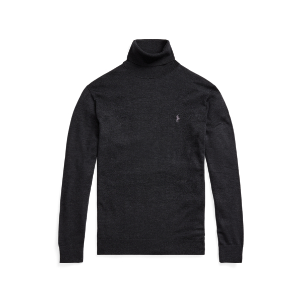Washable Wool Roll Neck Jumper