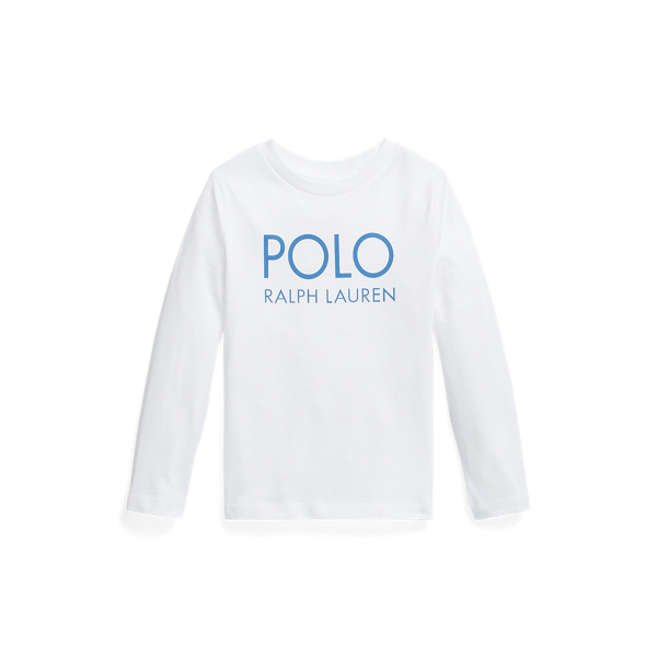 Katoenen Big Pony T-shirt met lange mouw