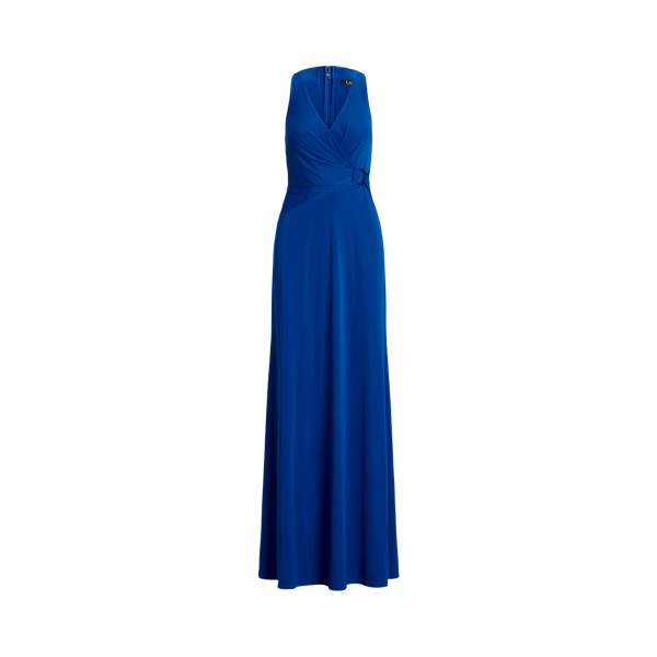 Stretch Jersey Surplice Gown Lauren 1