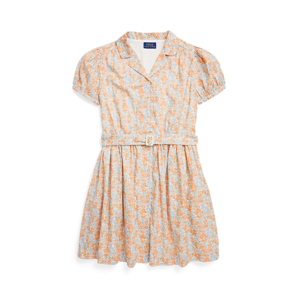 Floral Cotton Batiste Shirtdress