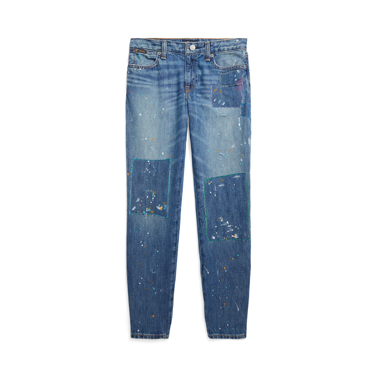 Polo Ralph Lauren purchases Astor Boyfriend Patchwork Jeans