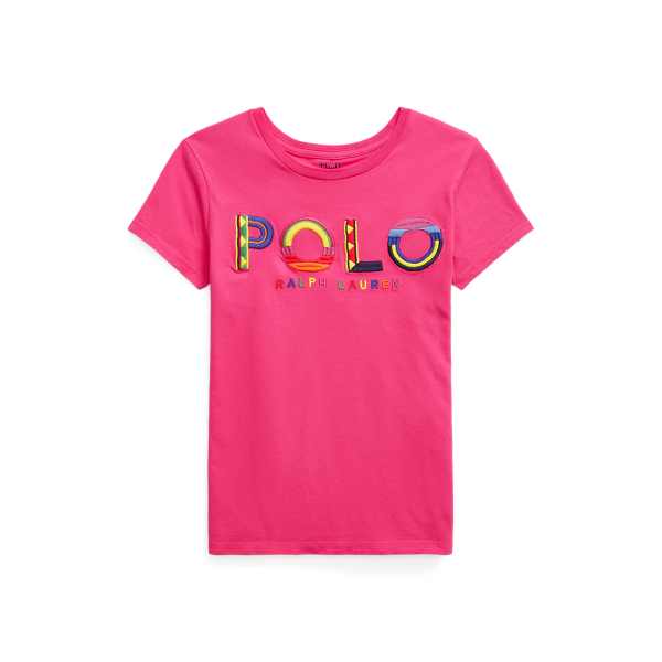 Logo Cotton Jersey T-Shirt Girls 7-14 Years 1