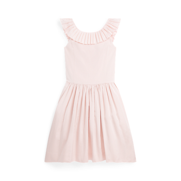 Ruffled silk-Blend Dress