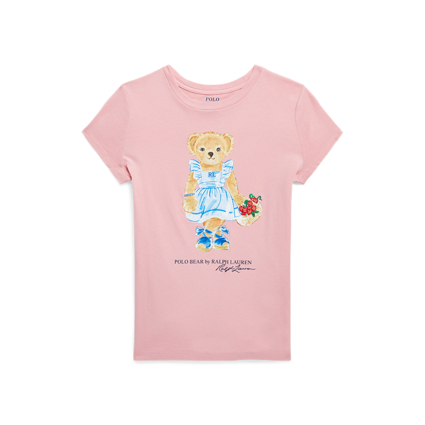 Polo Bear Cotton Jersey T-Shirt Girls 7-14 Years 1