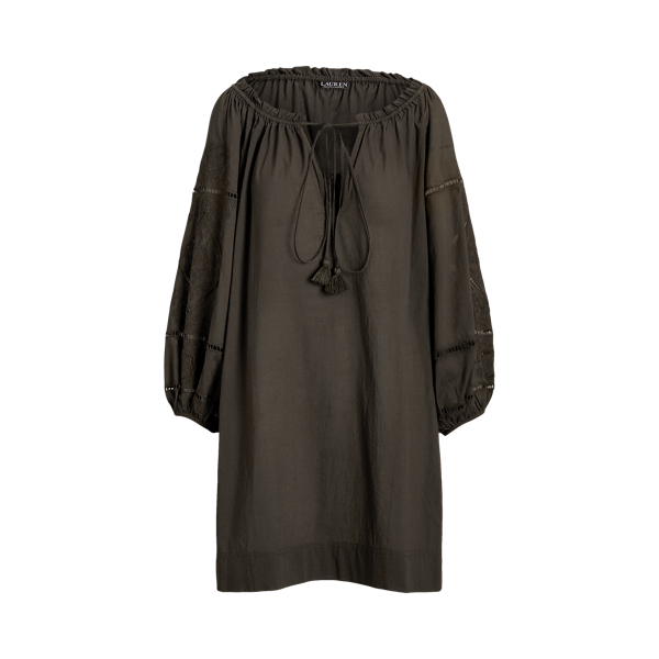 Robe de plage avec broderie anglaise Lauren en 1