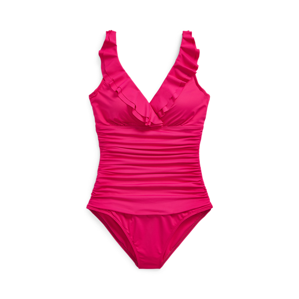 Badeanzug mit R&uuml;schenbesatz Lauren in 1