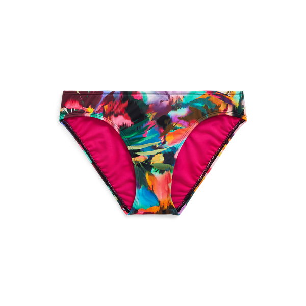 Bas de bikini fleuri Lauren en 1