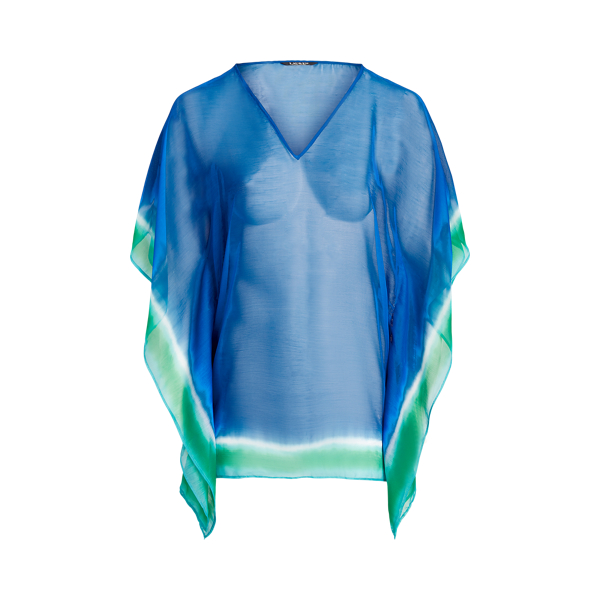 Ombr&eacute;-Cover-up aus Knitterchiffon Lauren in 1