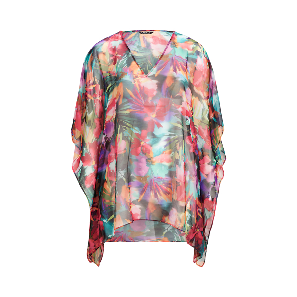 Gebloemde tuniek Lauren in 1