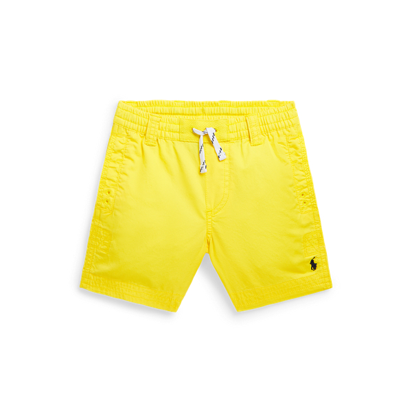 Cotton Twill Drawstring Short