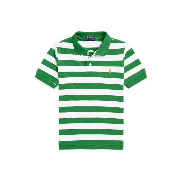 Polo&nbsp;en coton piqu&eacute;&nbsp;ray&eacute; Boys 1.5-6 Years en 1